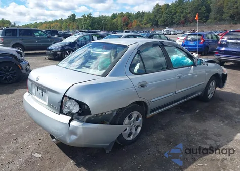 2004 Nissan Sentra 1.8S from USA, damaged, VIN 3N1CB51D24L882337